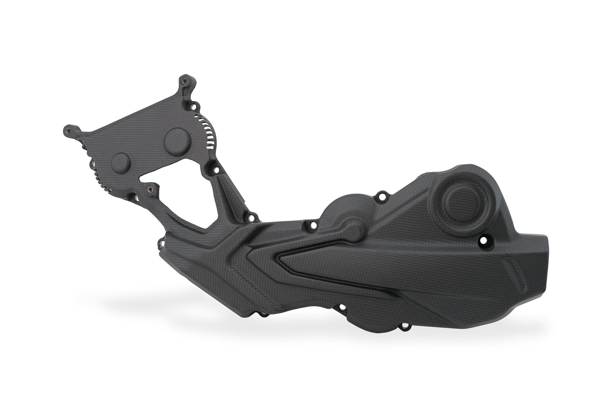 CNC Racing Carbon Fiber Horizontal Belt Cover for Ducati Monster 937 / 937+ CNC Racing Carbon Fiber Horizontal Belt Cover for Ducati Monster 937 / 937+